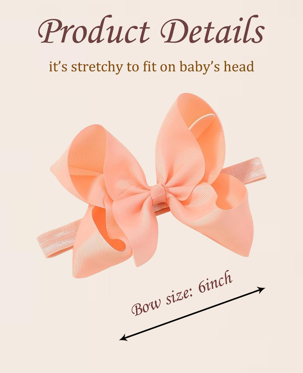 WillingTee newborn headband with soft elastic for gentle wear