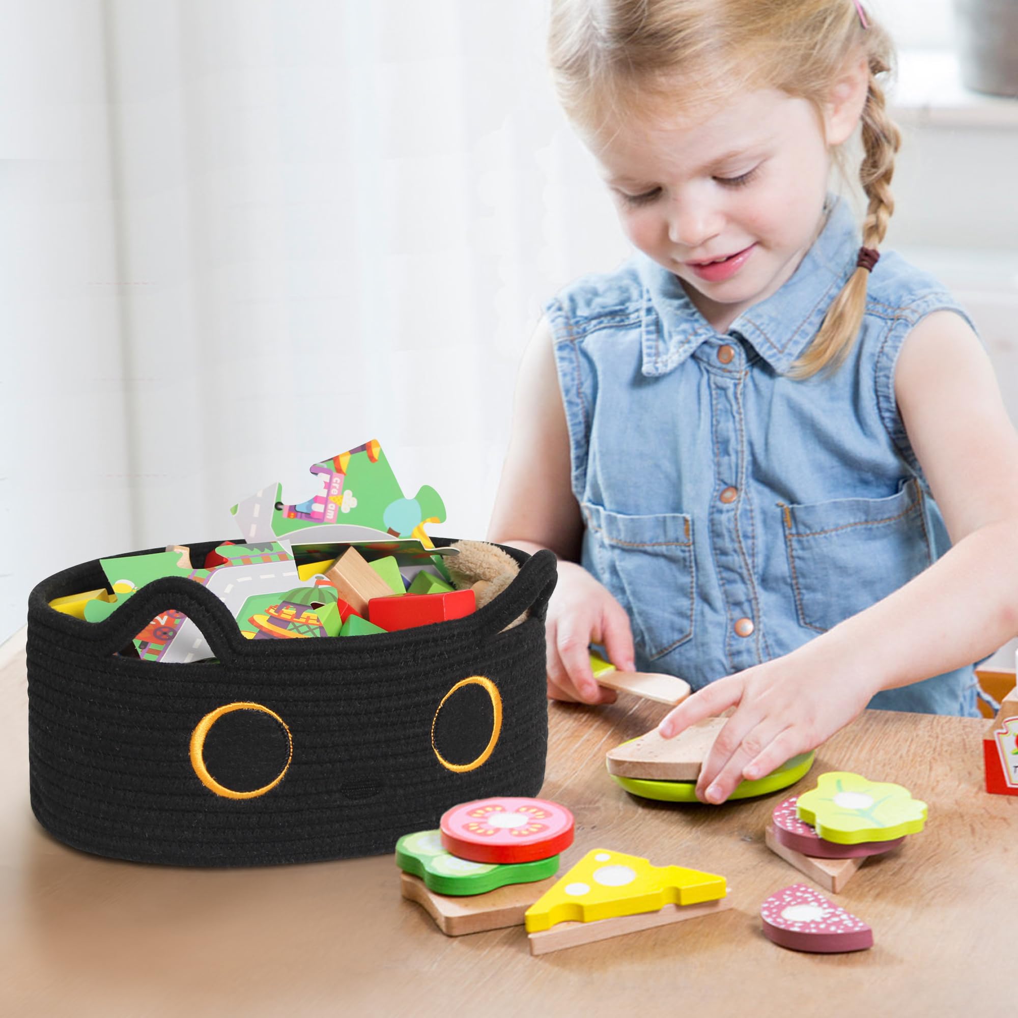 WILLITAT versatile storage bin for toys, clothes, or books in any room