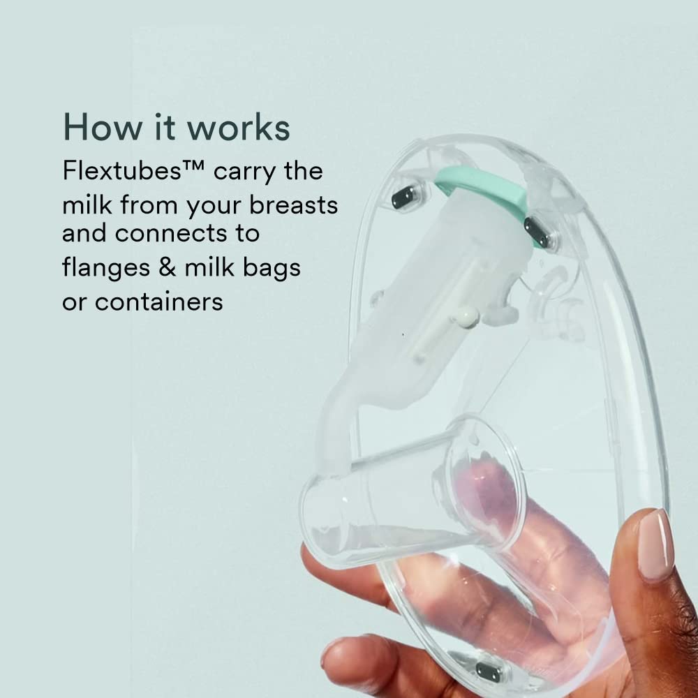 Willow 360 Flextubes dishwasher-safe and BPA-free for safe, convenient pumping