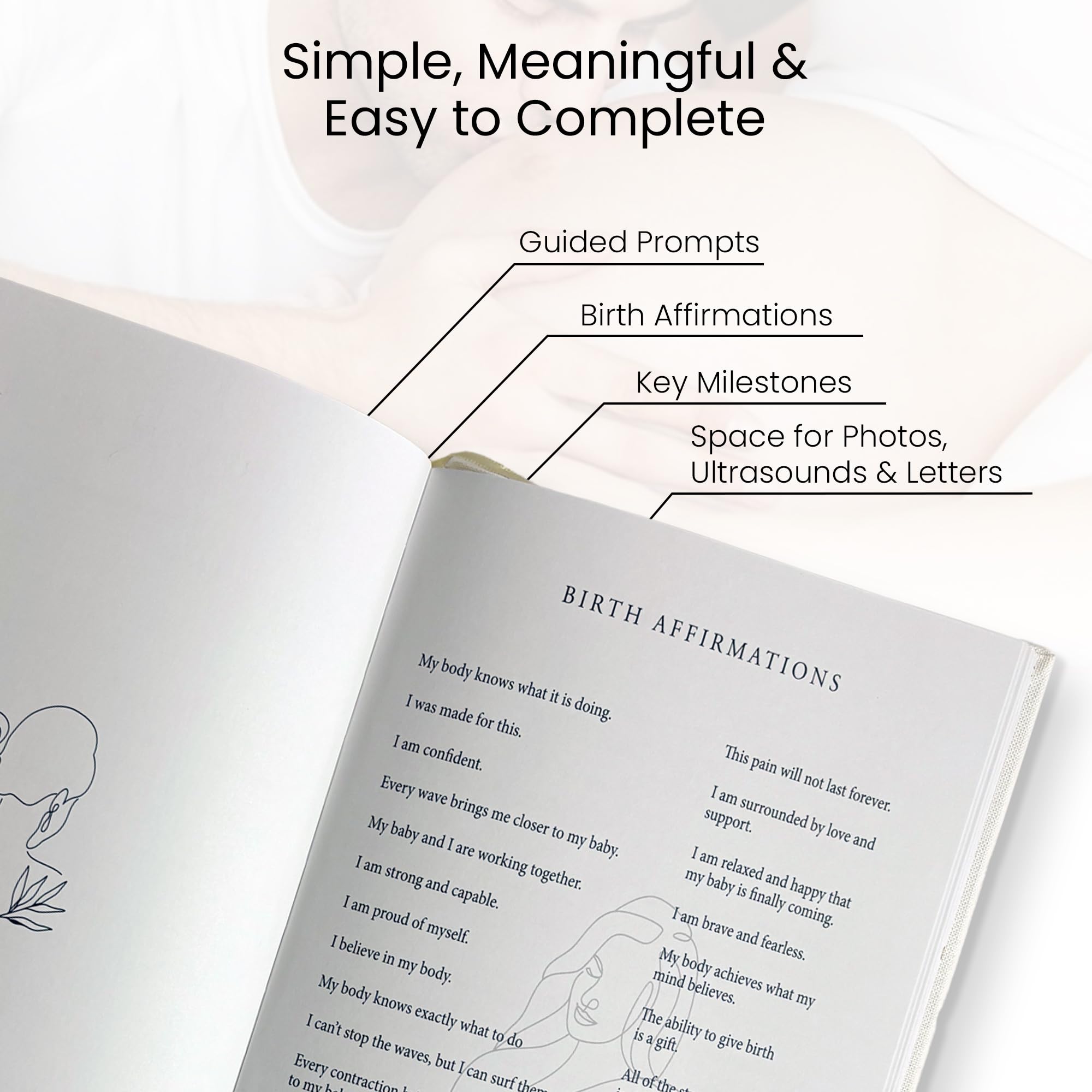 Willow Bear LLC gold embossing adds premium touch to journal