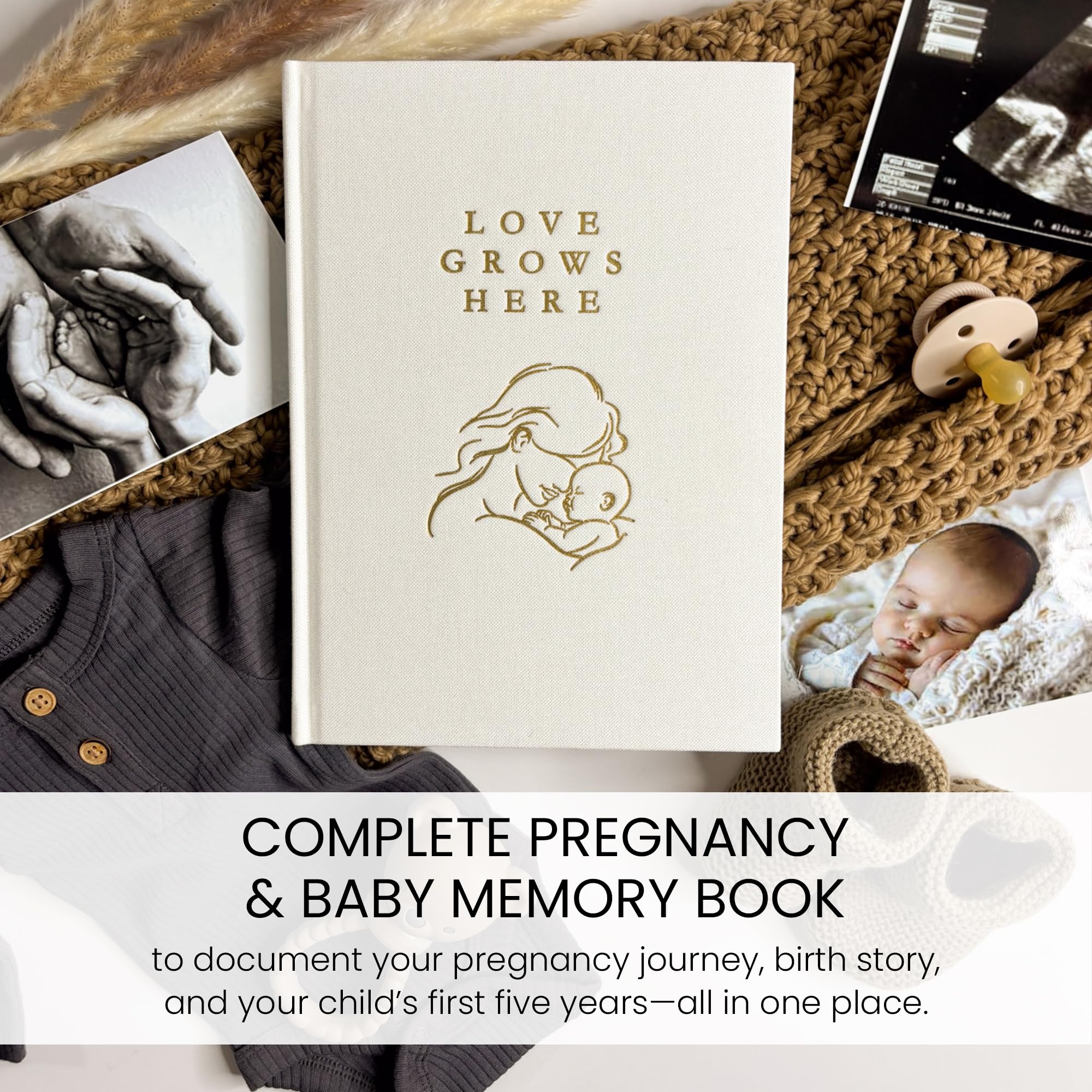 Willow Bear LLC linen hardcover with durable build and elegant look