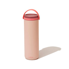 Willow portable breastmilk cooler in pink keeps milk cold on the go for 24 hours