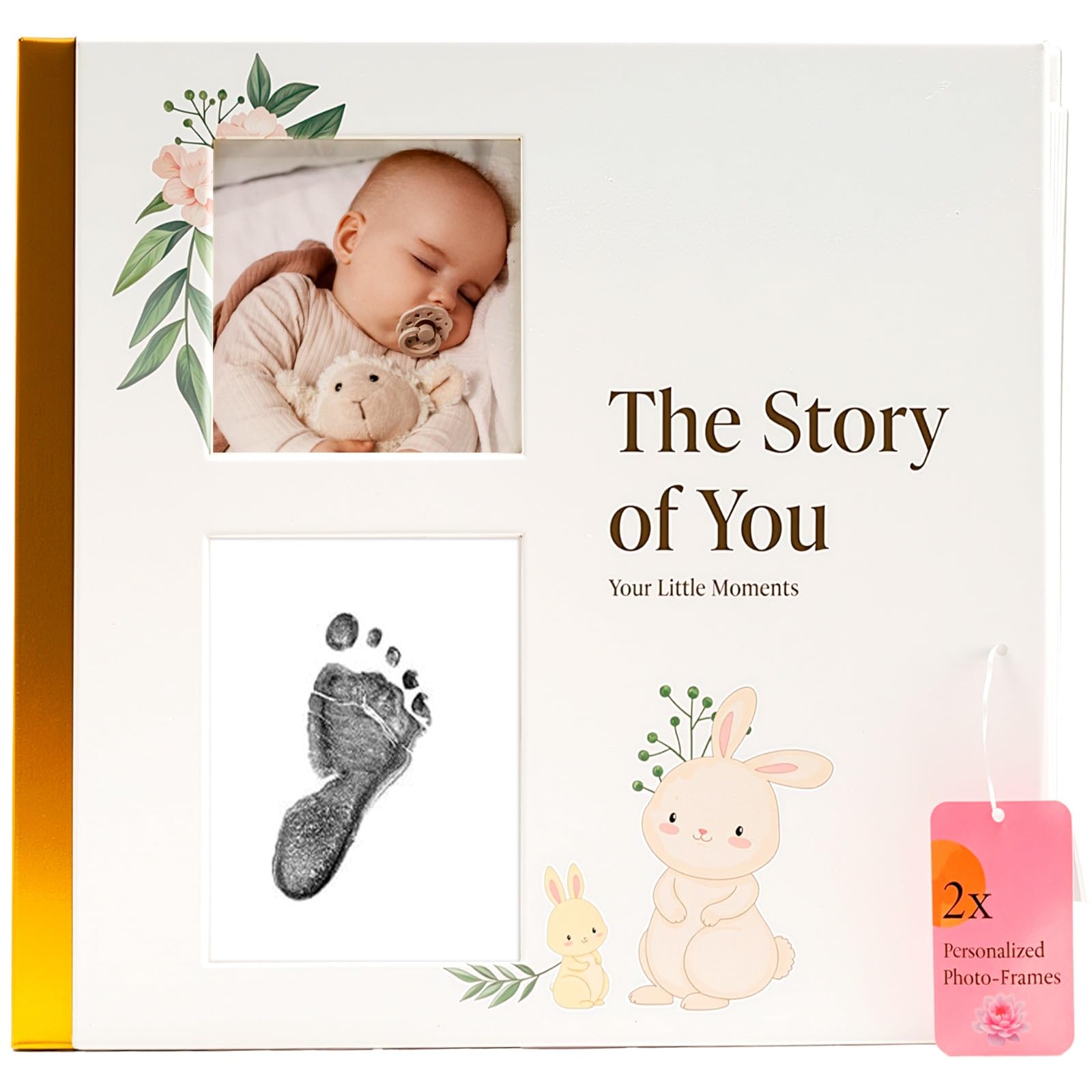 Willow Sparks baby memory book cover for a timeless keepsake