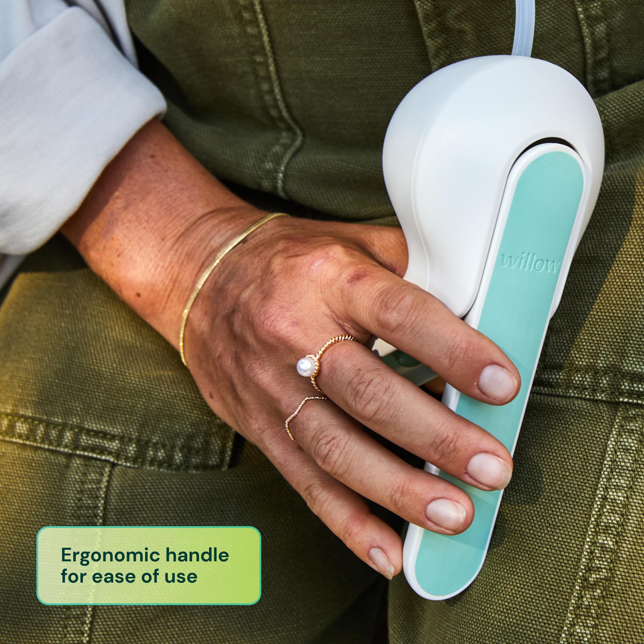 Willow Wave 5 oz capacity for convenient milk collection.