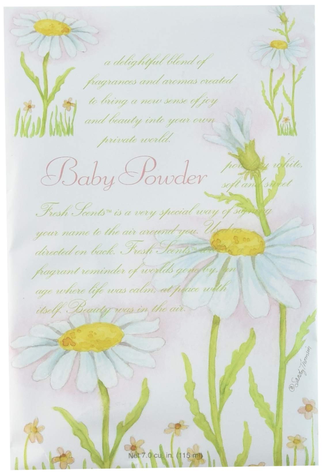 WillowBrook Fresh Scents Baby Powder sachet—fragrant closet and drawer freshening.
