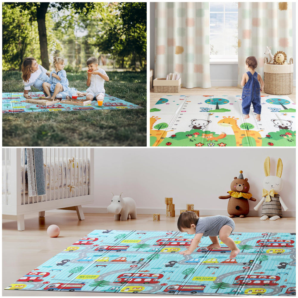 Wiltology Playmat extra large 79 by 71 inches for spacious play