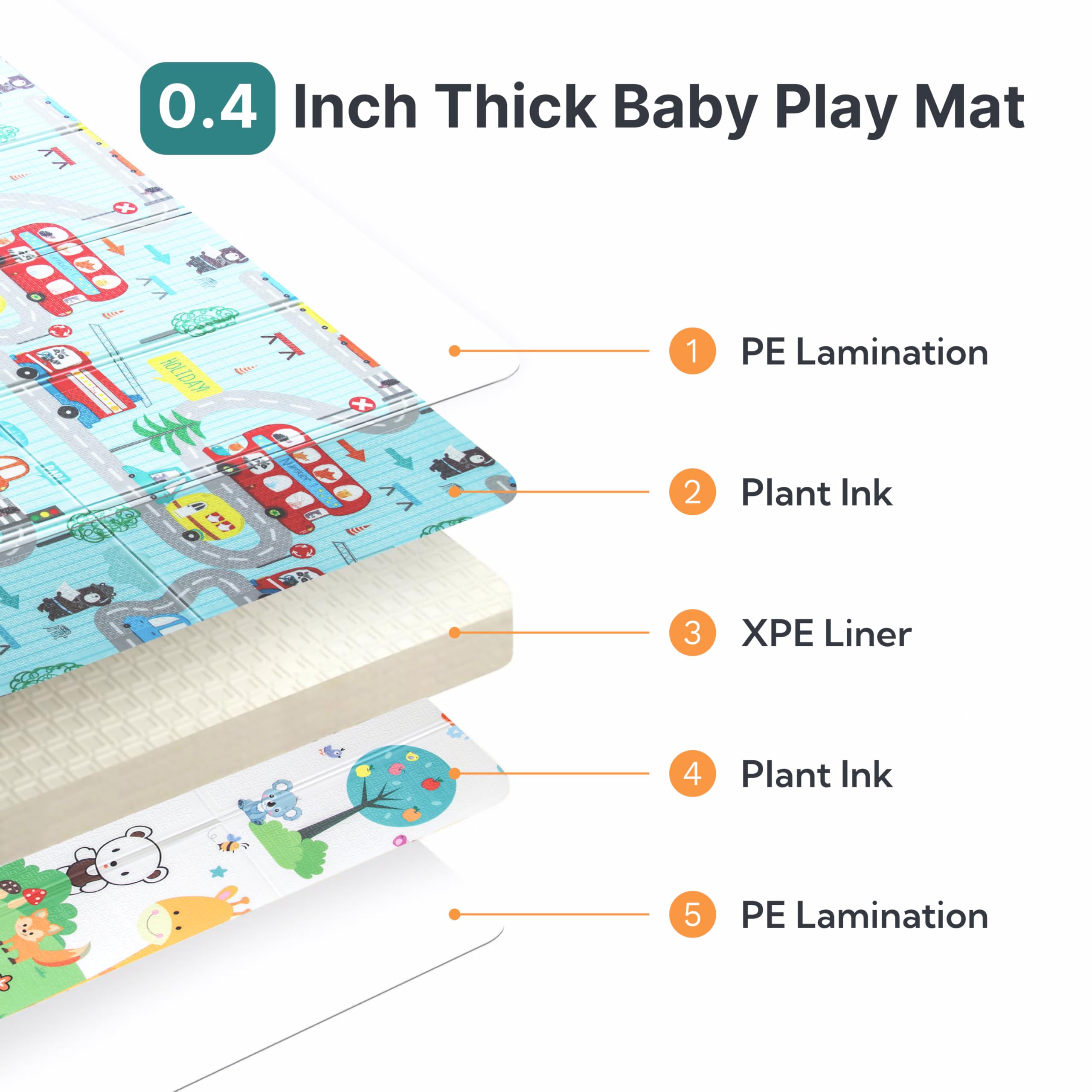 Wiltology Playmat foldable design shown rolled for compact storage