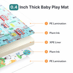 Wiltology Playmat foldable design shown rolled for compact storage