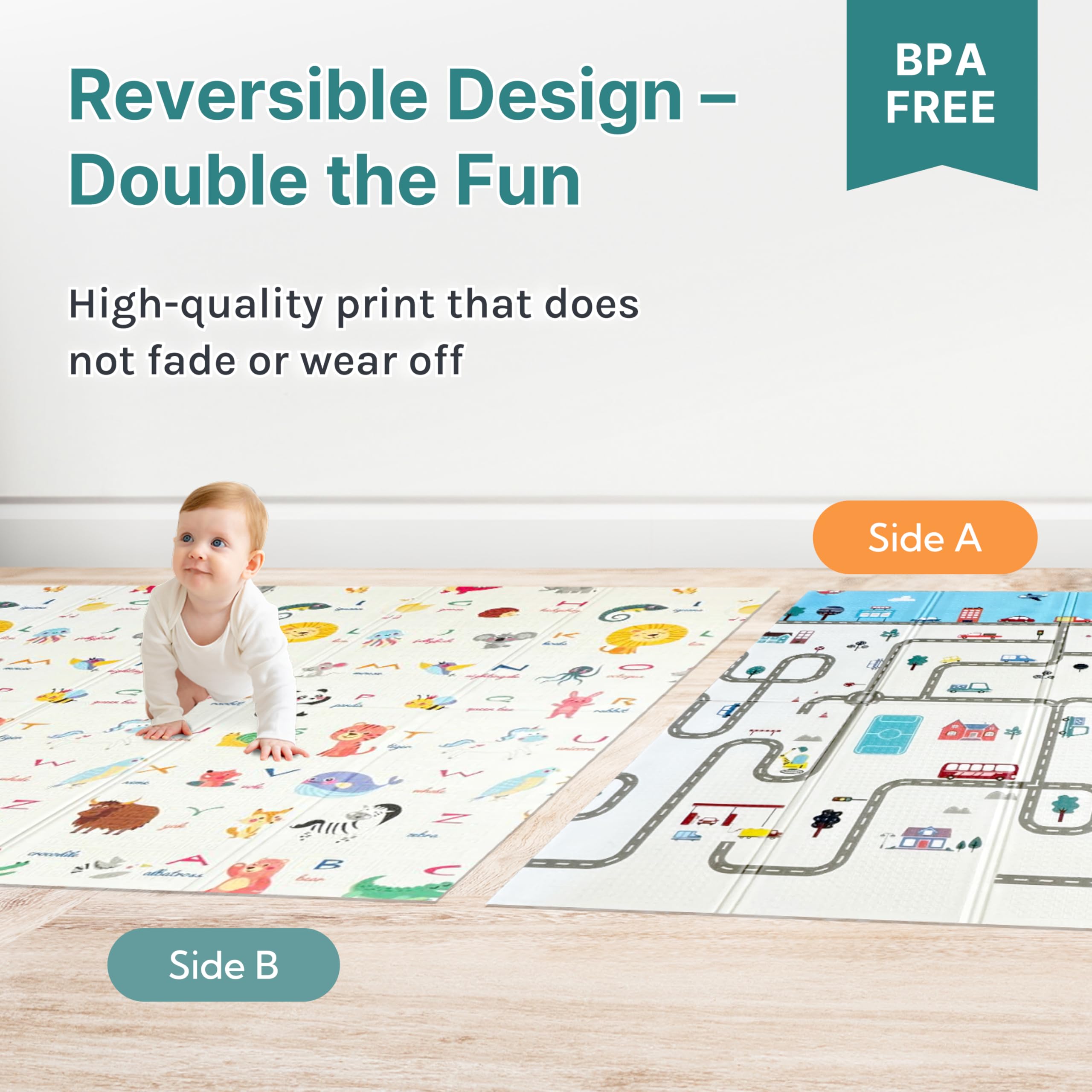 Wiltology non-toxic materials prioritize baby safety during floor play