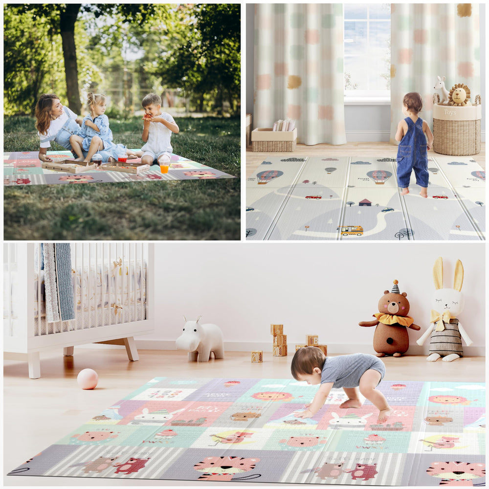Wiltology playmat thermally insulated surface keeps babies comfortable