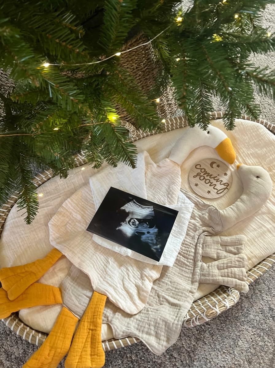 Gift-ready packaging for the Wimist Goose Lovey Lovey, a thoughtful newborn present.
