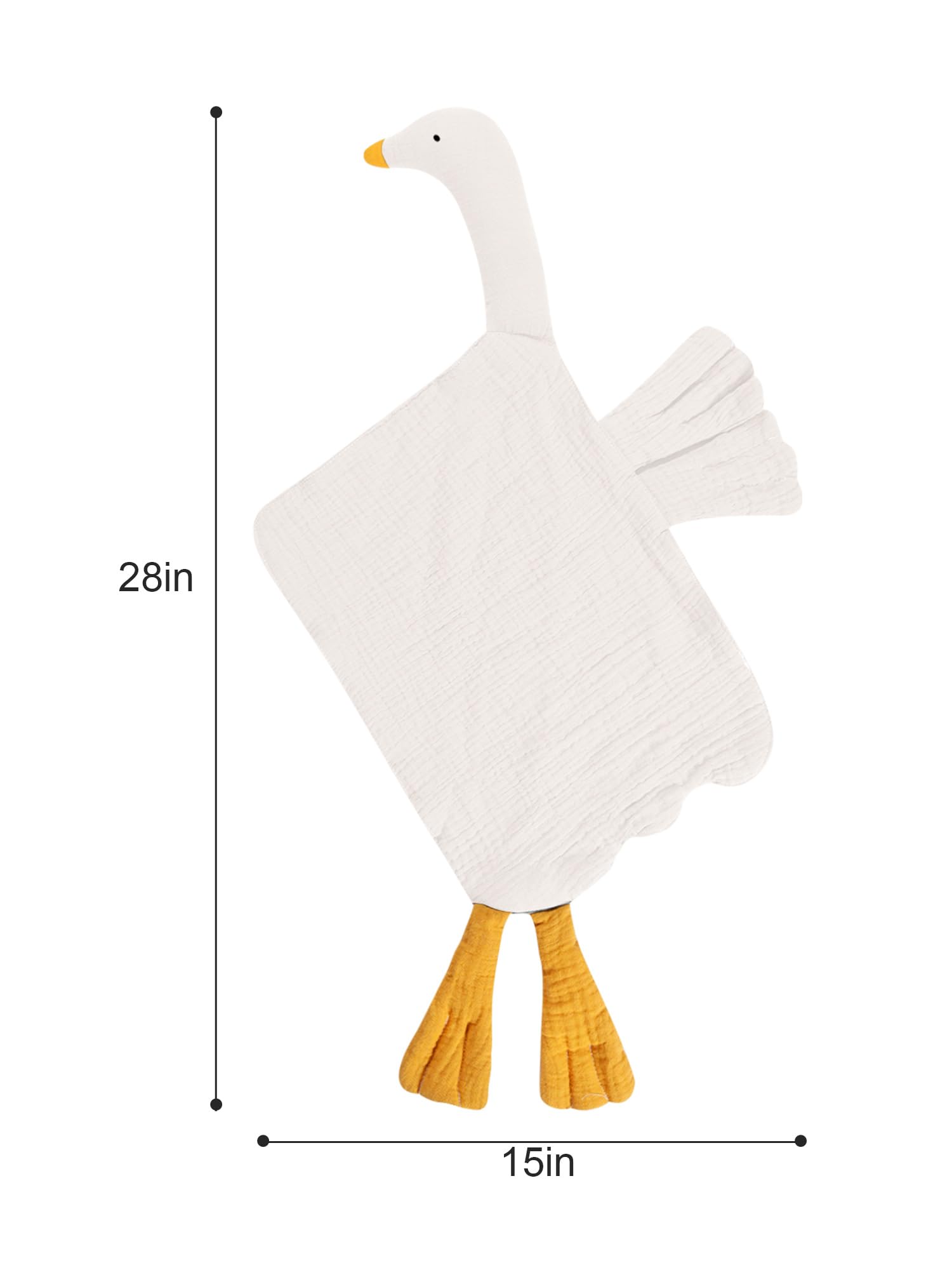 On-the-go comfort with the Wimist Goose Lovey provides portable soothing support.