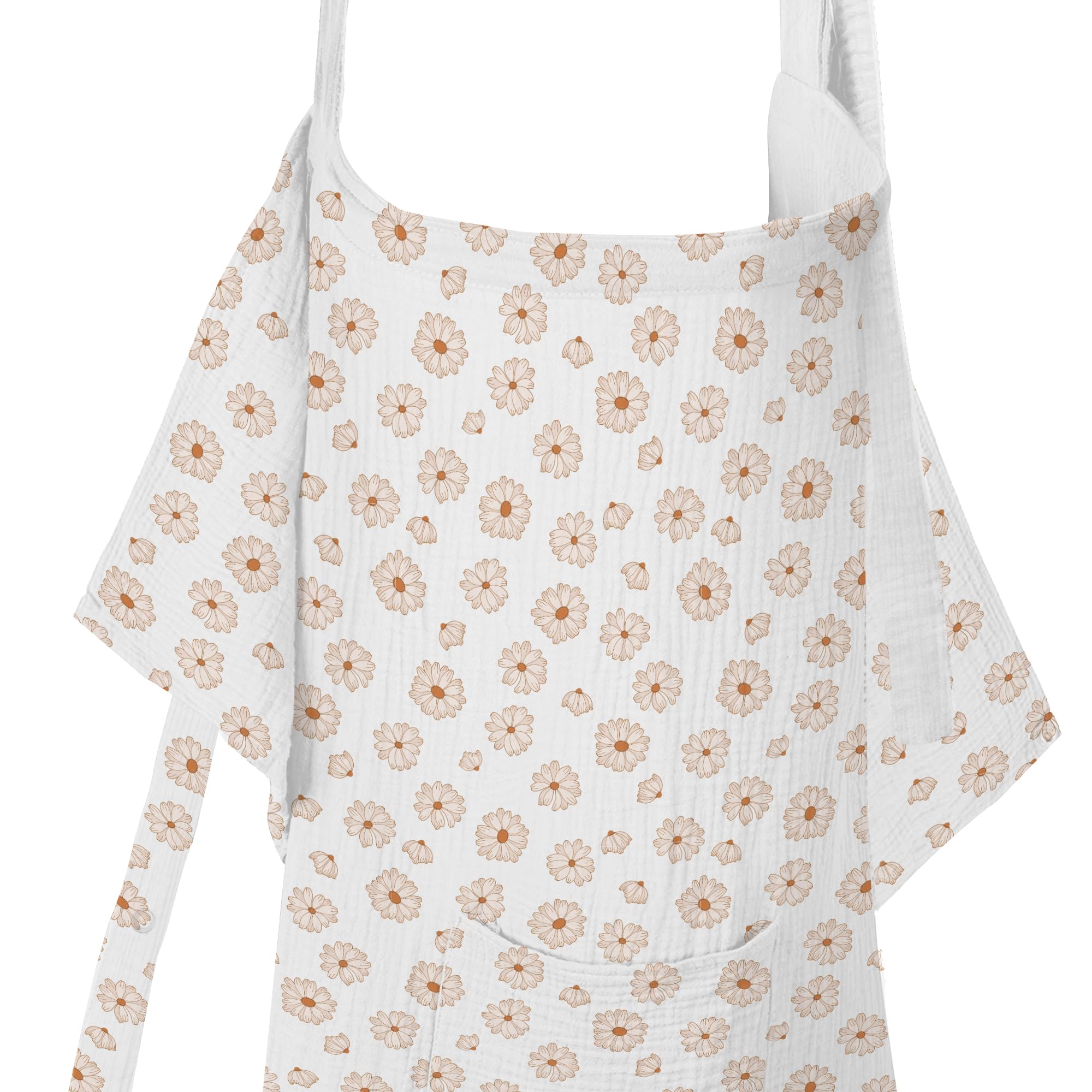 Wimist Wimst nursing cover with soft, breathable muslin fabric for comfort.