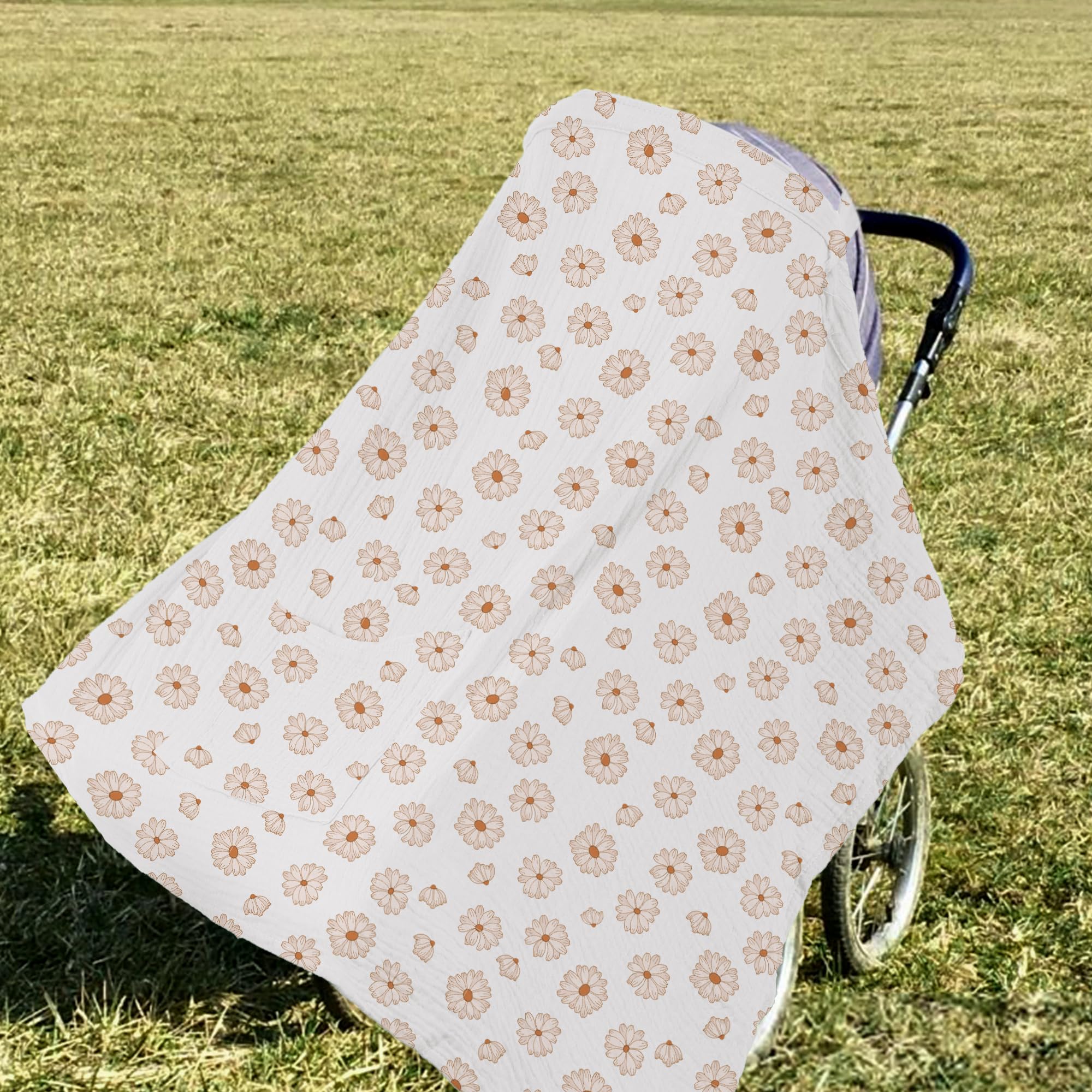 Wimist Wimst nursing cover offers large 48x28 inch coverage for privacy.