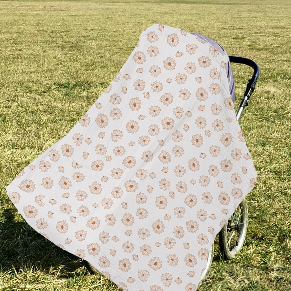 Wimist Wimst nursing cover offers large 48x28 inch coverage for privacy.
