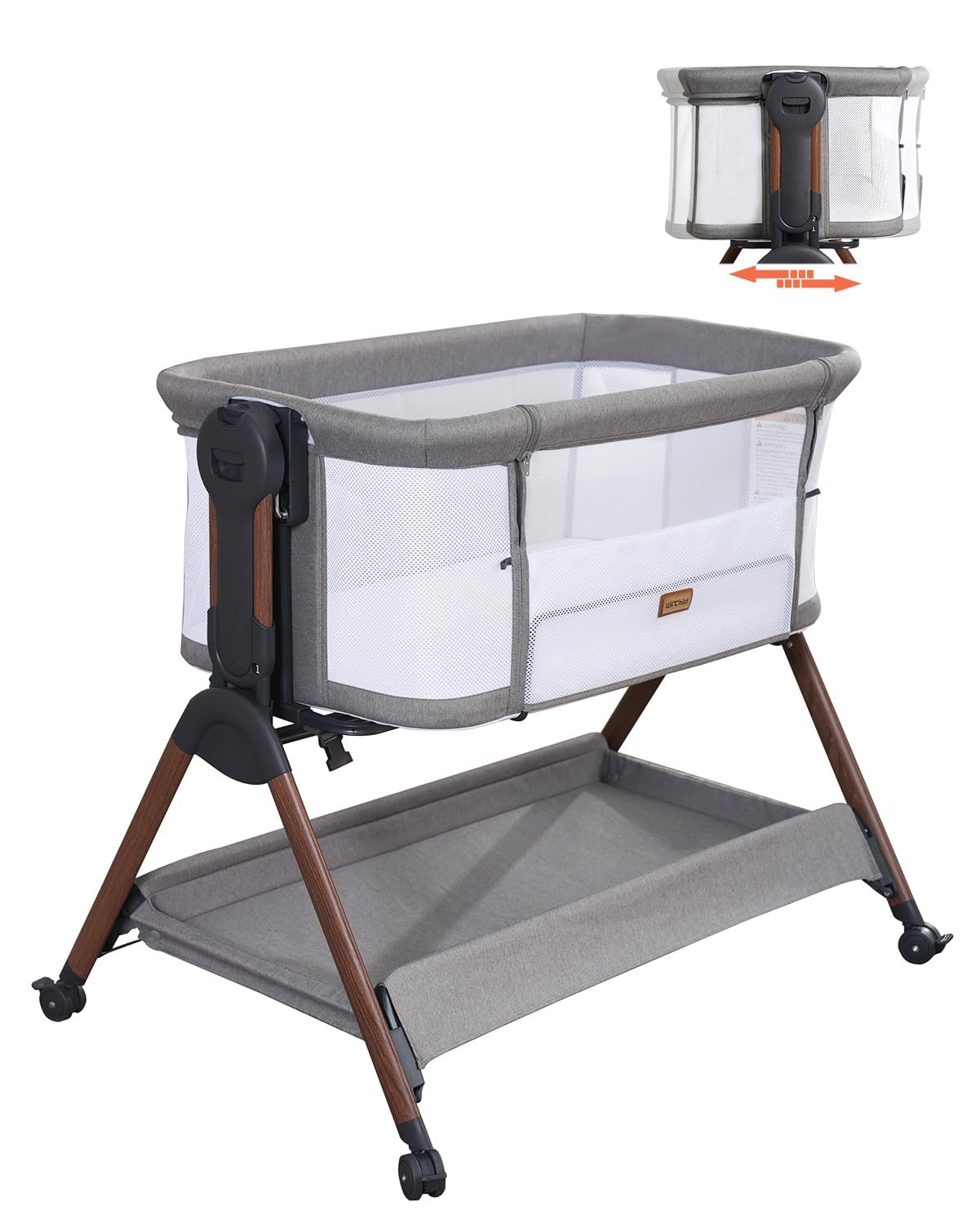 Winchild bassinet assembly is simple with tool-free setup