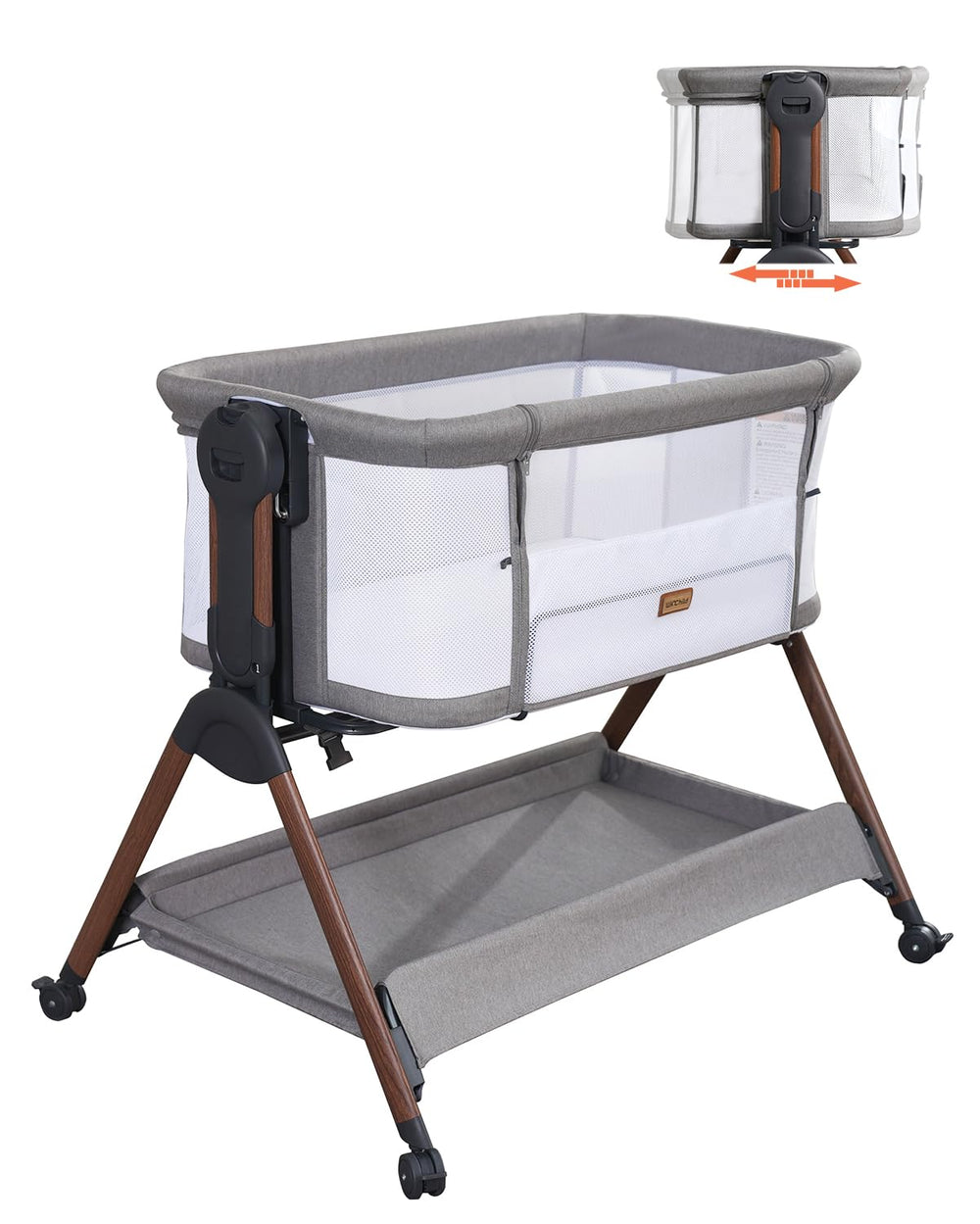 Winchild bassinet assembly is simple with tool-free setup