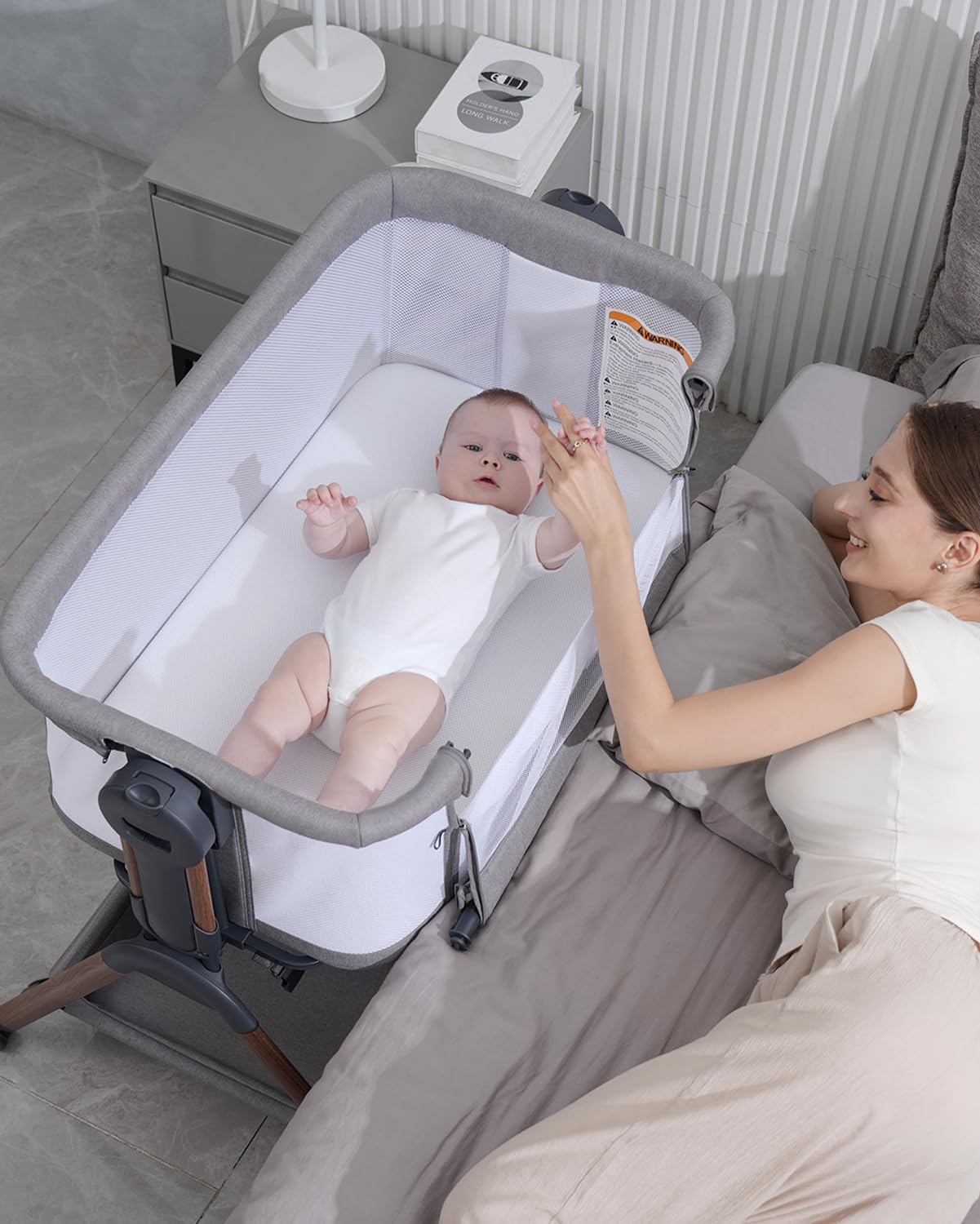 Winchild bassinet washable cover for easy cleaning and hygiene