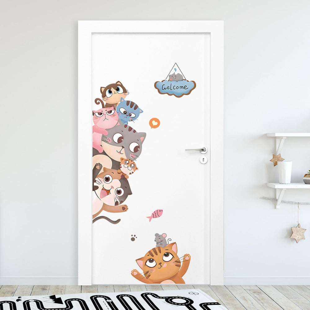 Windvale kids room wall decor fits doors, windows, and bulletin boards for versatility.