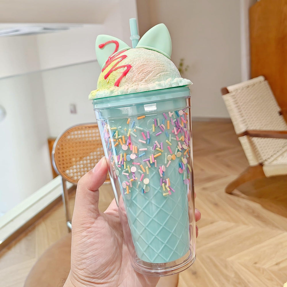 WindySwag lid and straw with silicone seal prevent spills on trips