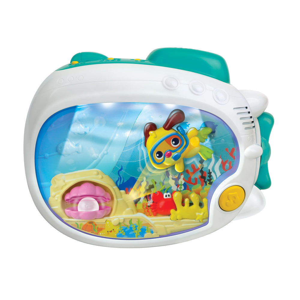 Winfun 3-in-1 nightlight with crab scene and soothing music for bedtime