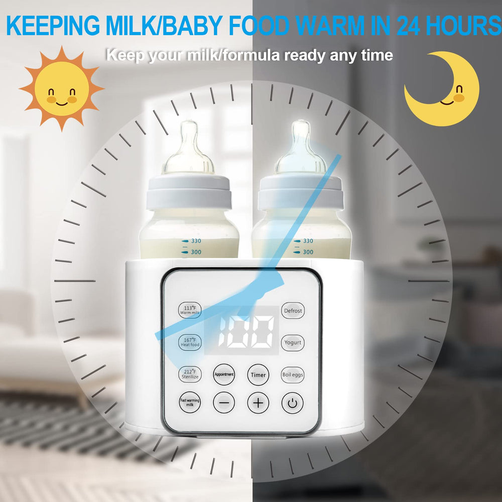 Winged Whale 9-in-1 LCD display showing precise temperature at a glance