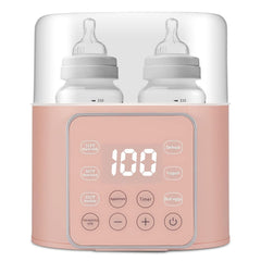 Winged Whale baby bottle warmer showing double-bottle space for twins