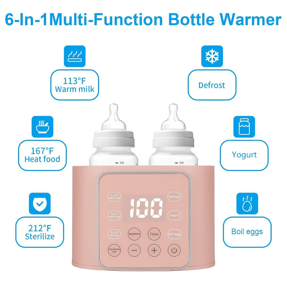 Winged Whale warmer LCD display with temperature presets