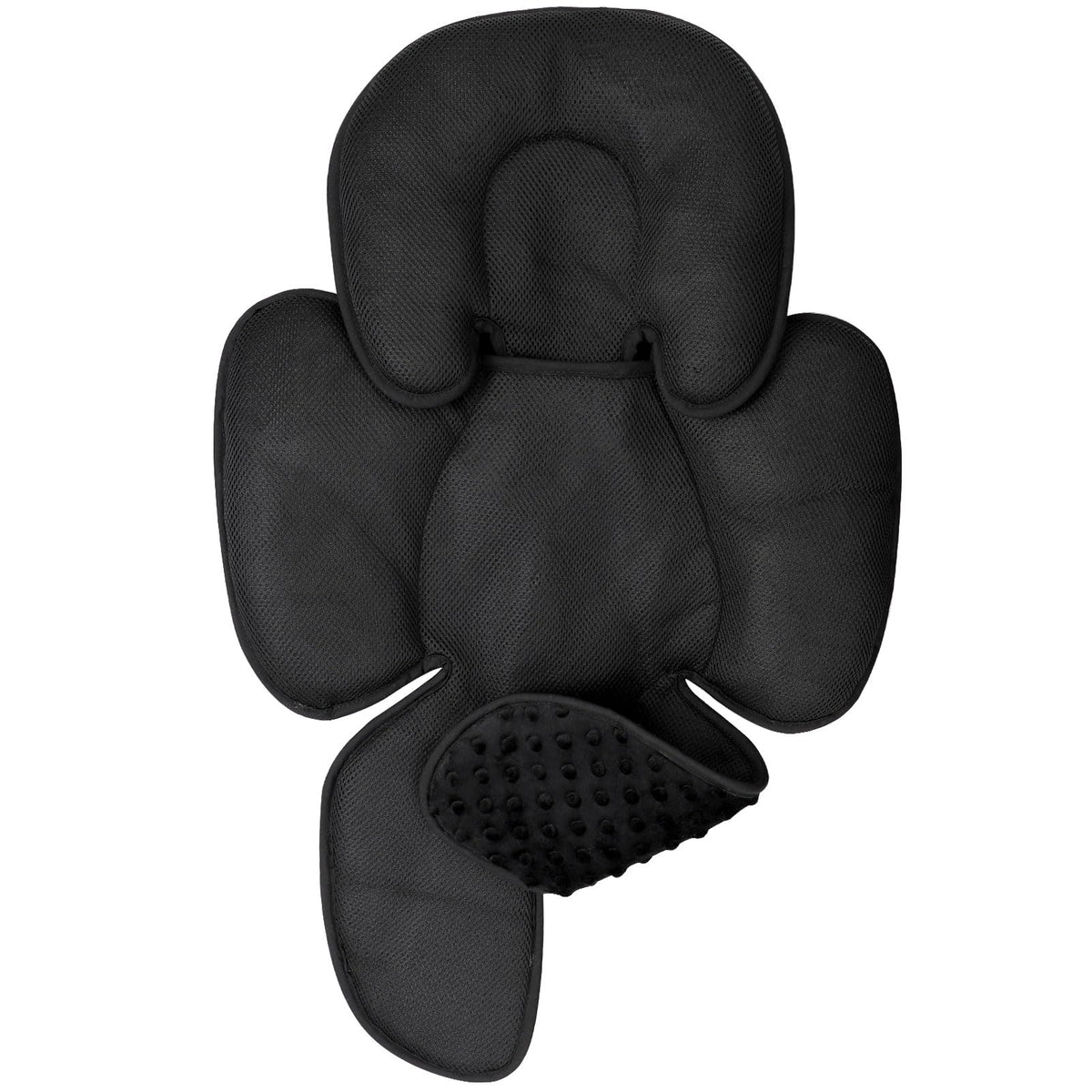 WINGHENLEE 2-in-1 head support for babies showing dual comfort features.