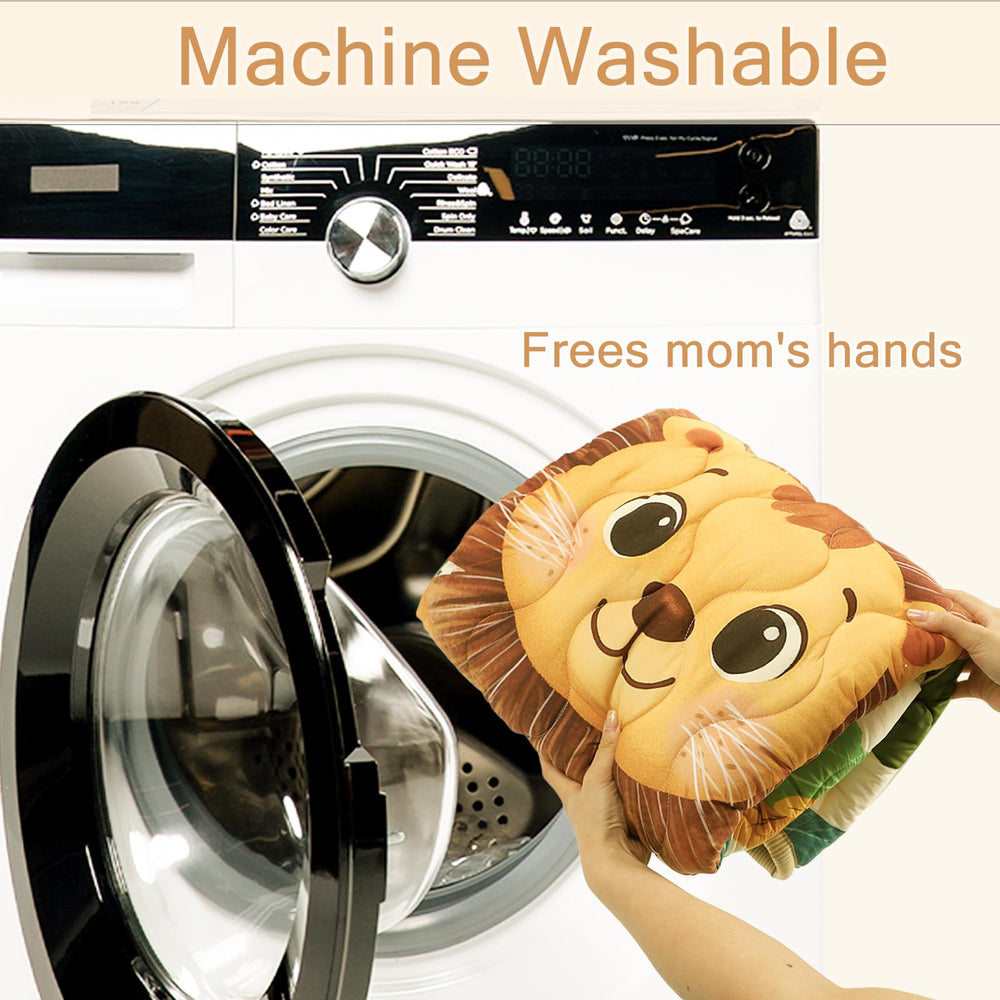 Winghenlee machine washable surface allows quick, simple cleanup.