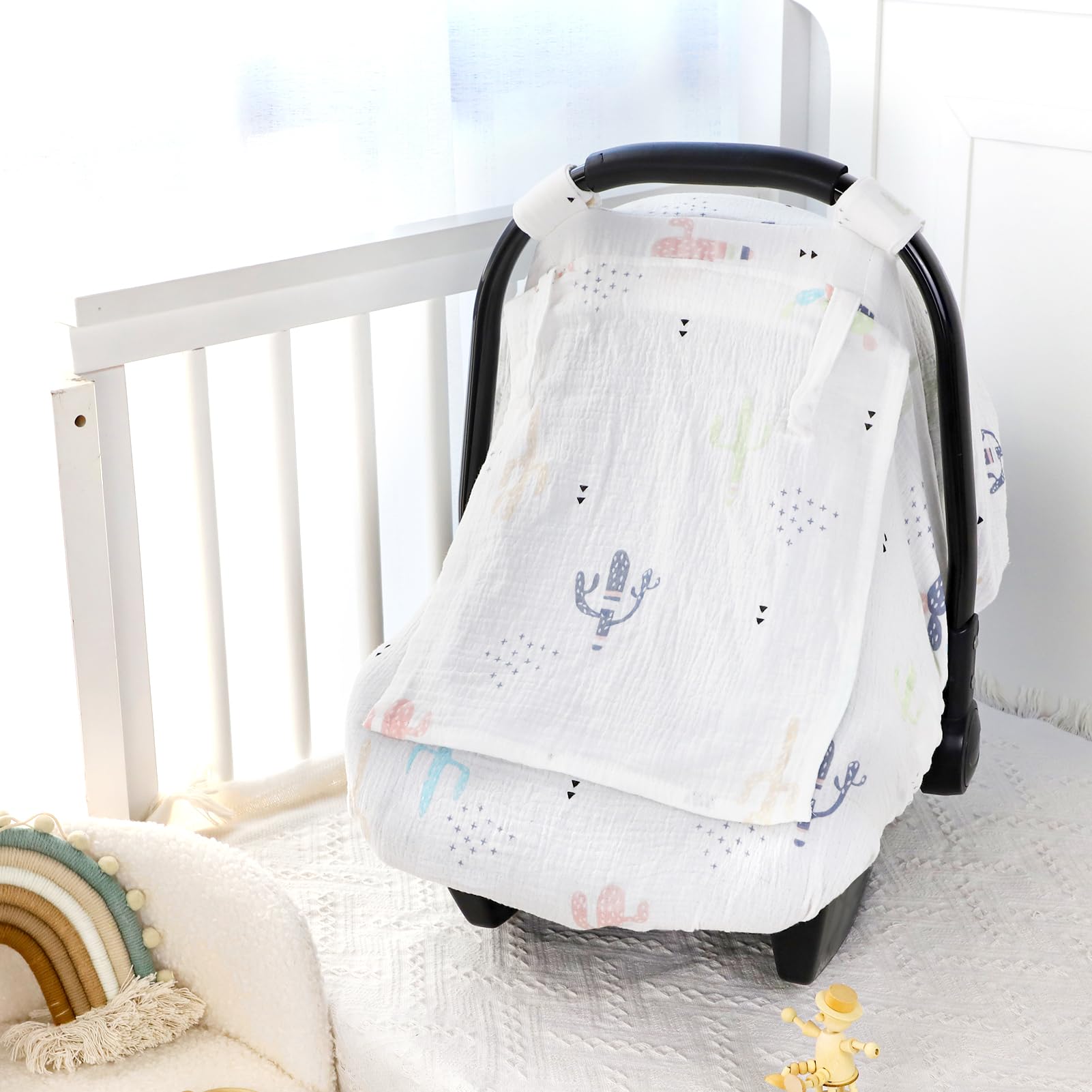 WINGHENLEE elastic straps prevent slipping during windy days.