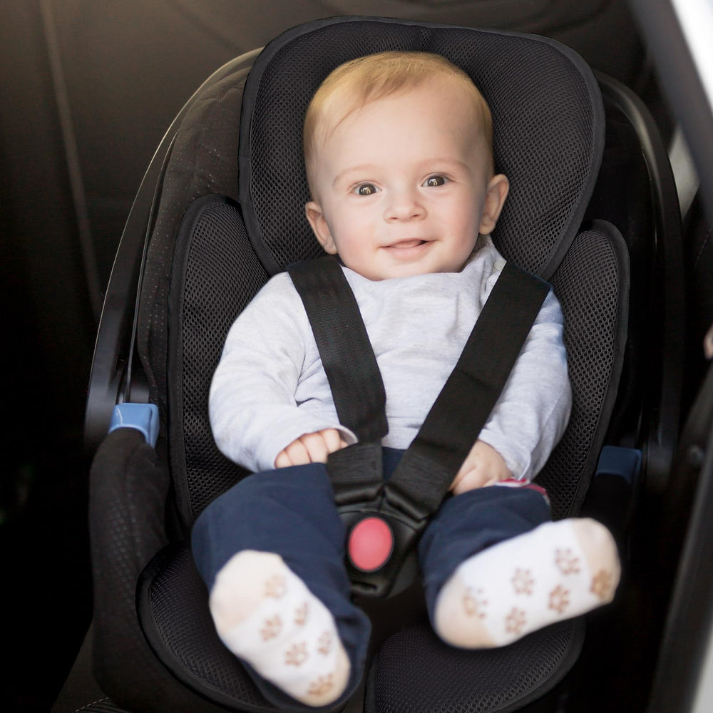 WINGHENLEE multi-compatible insert fits strollers, car seats, and swings.