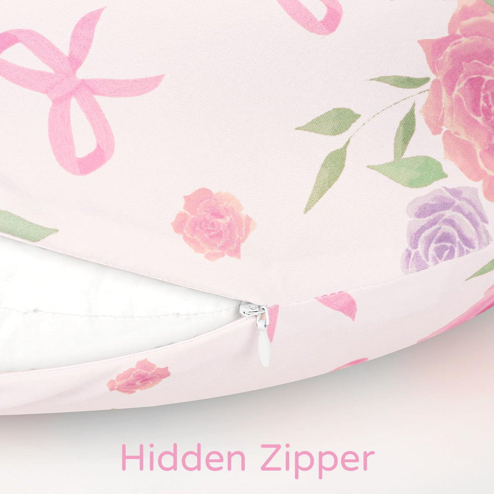 Winghenlee cover features a hidden side zipper for quick installation and baby-safe use.