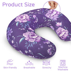 WINGHENLEE stretchy-soft fabric detail indicating breathable comfort during feeding