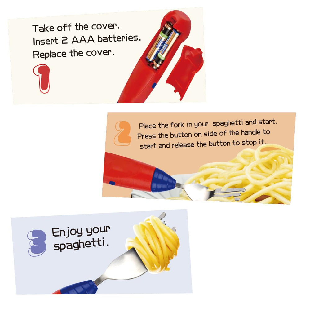 Wingosoph electric twirling fork gift idea for birthdays.