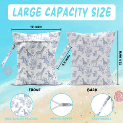 Wingteca Wet Bag made of durable polyester protects items from splashes.