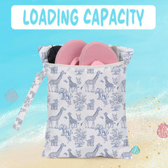 Wingteca Wet Bag offers versatile wet and dry storage for swimsuits, cosmetics, and more.