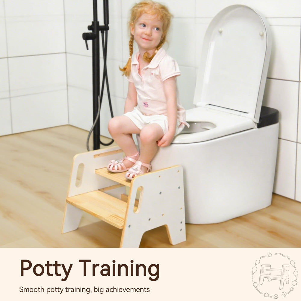 Wingyz stool ideal for bathroom sinks and kitchen tasks