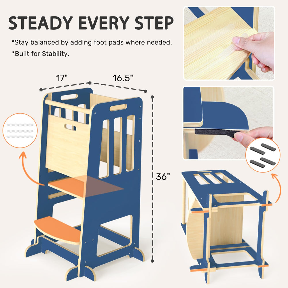 Wingyz Toddler Tower great for craft table activities and learning moments.