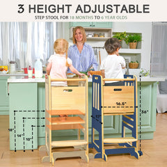 Wingyz Toddler Tower safety rail system for secure climbing.