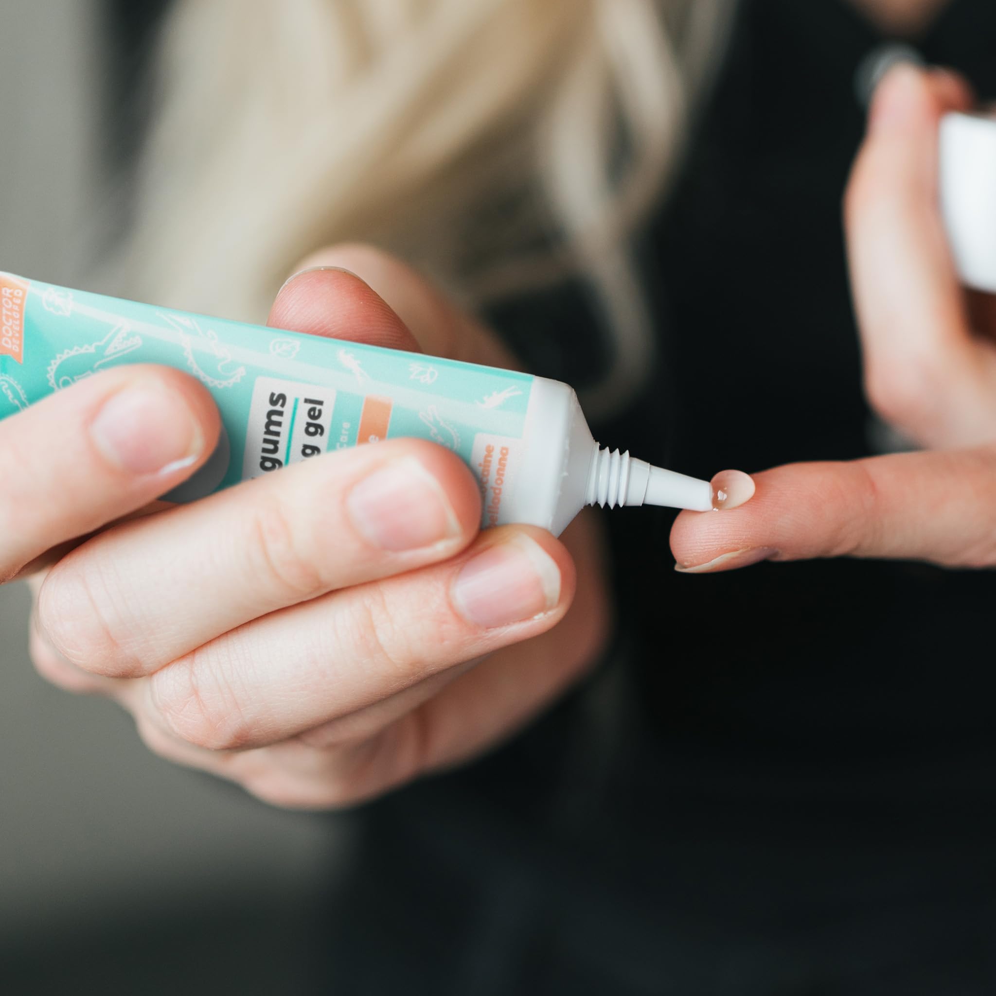Wink Well ingredients with aloe, chamomilla, and licorice for gum soothing.