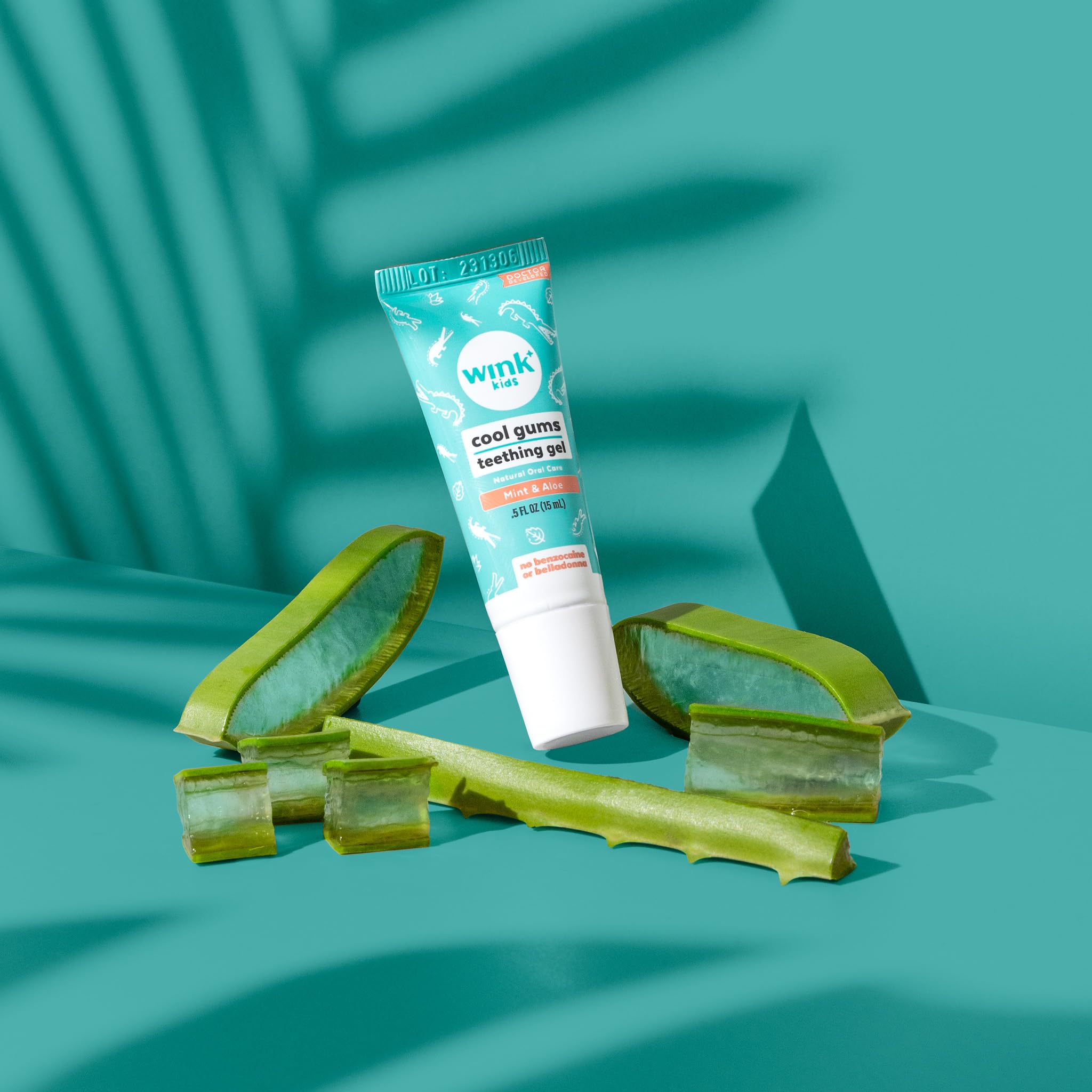 Wink Well gel is travel-ready in a small, easy-to-carry tube.