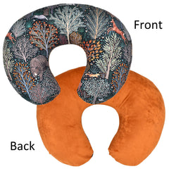 Winmany forest floral design side view showing easy care material for busy parents.