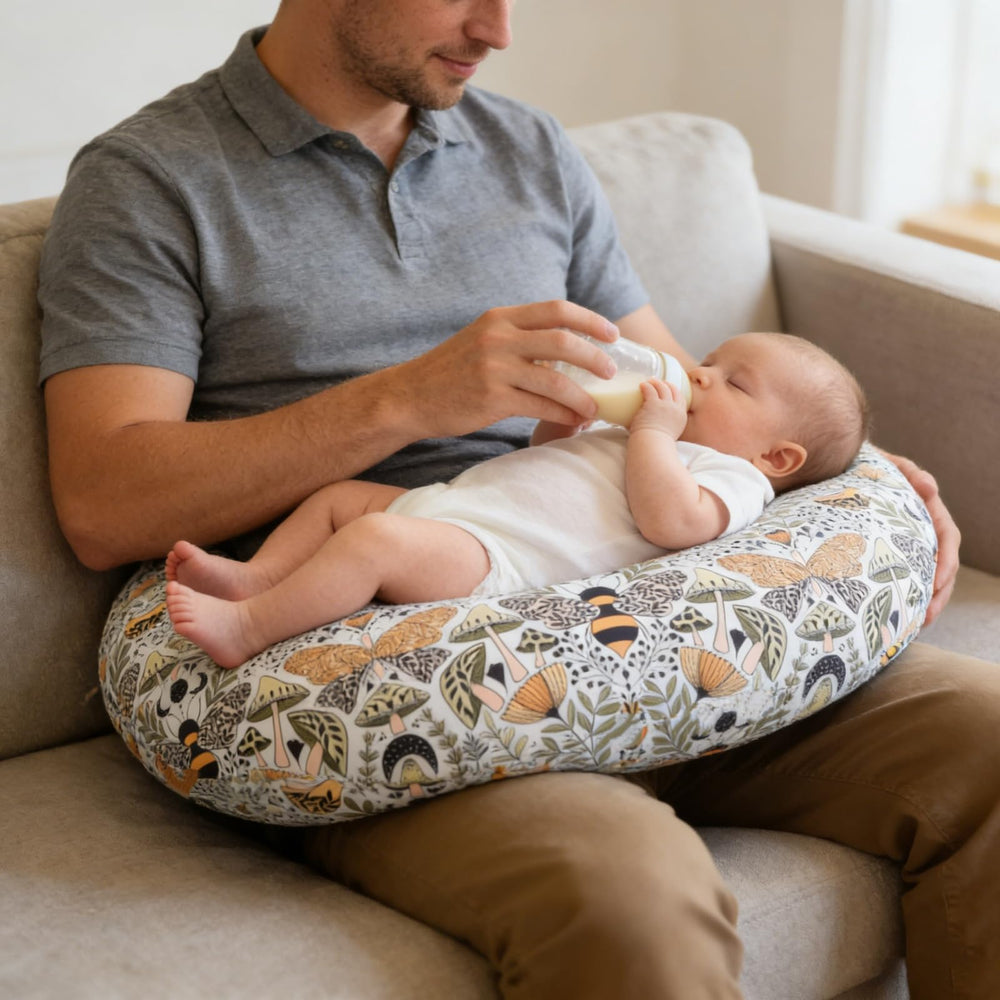 Winmany floral-pattern pillow cover matches decor and is easy to swap.
