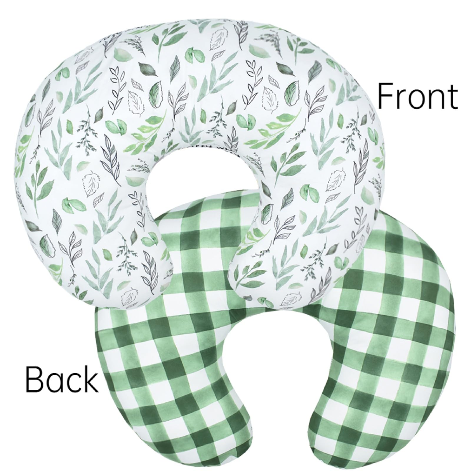 Winmany snowbear-pattern pillow cover brings cute visuals to baby feeds.