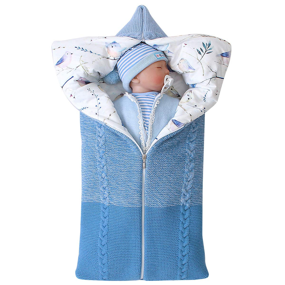 Winmany Swaddle Full-Coverage Body Blue provides all-around warmth and snug security.