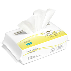 Winner 100pct cotton flat-weave dry wipe for ultra-gentle cleansing and moisture retention.