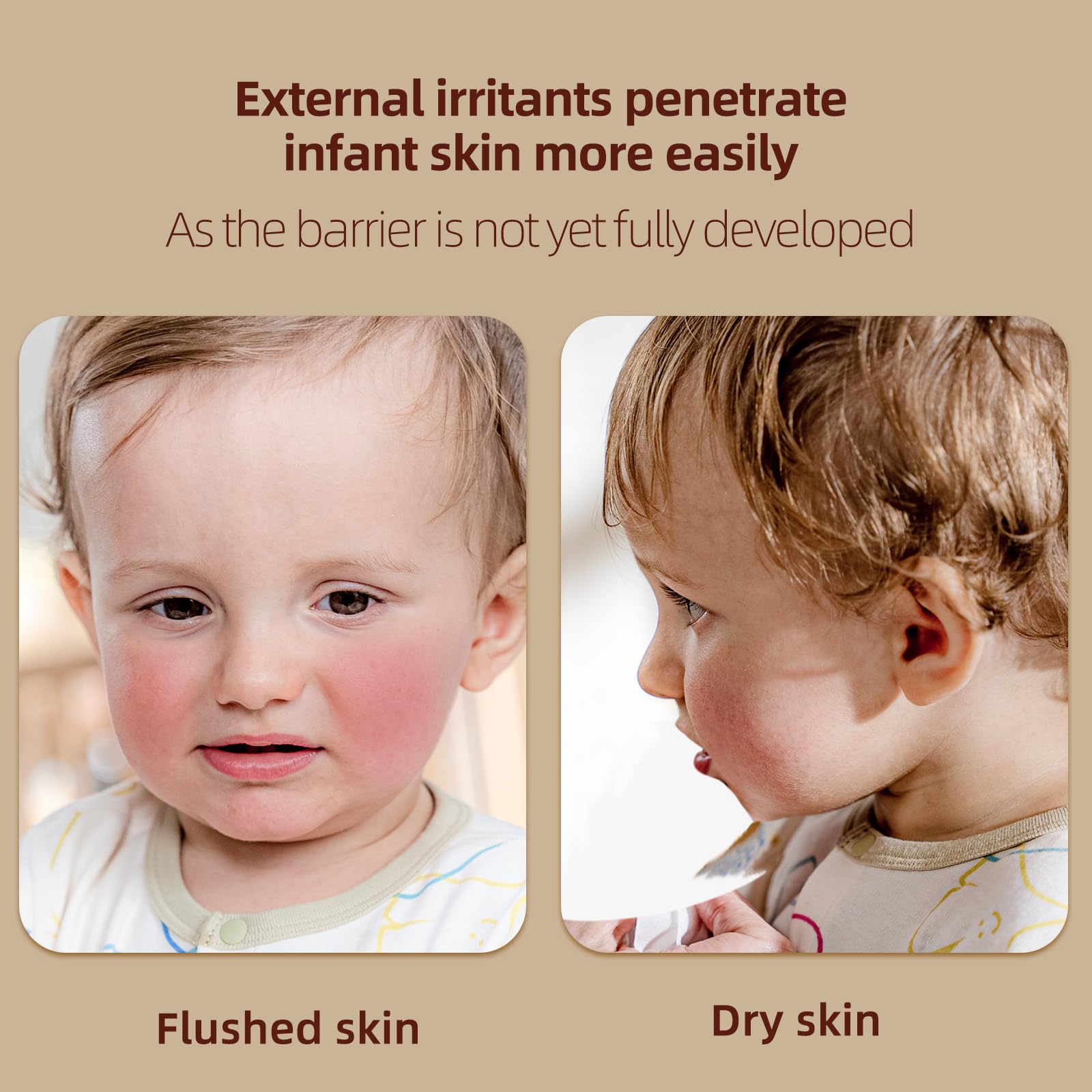 Winner water-jet spunlace wipes for gentle bath time cleaning with no added chemicals.