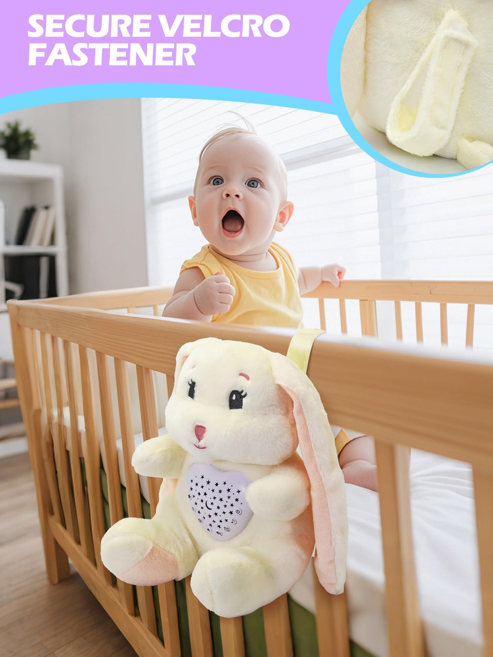 Winoon soft, baby-safe materials that are washable for easy cleaning.