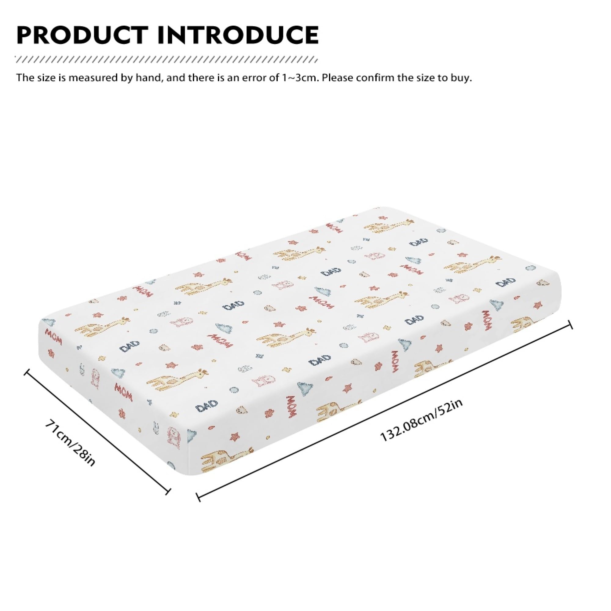 Winpema soft polyester crib sheet gentle on baby skin and breathable.